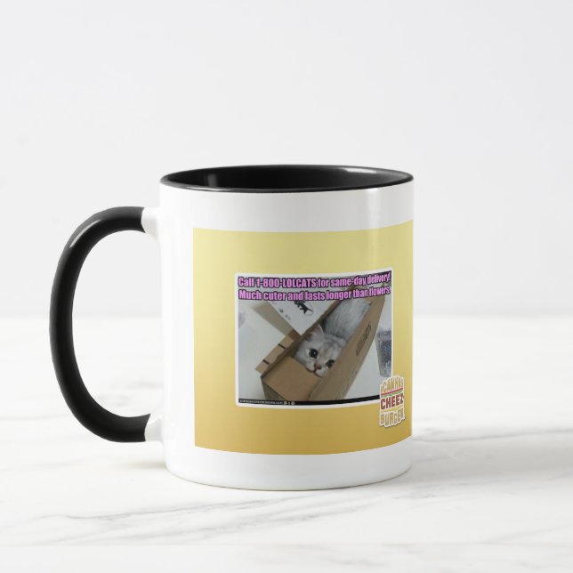 Mug Appel 1-800-LOLCATS (Gauche)