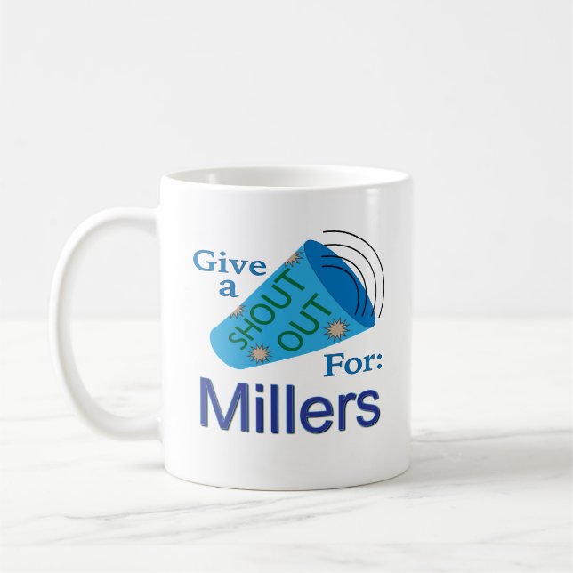 Mug Appel à l'aide pour Millers (Gauche)