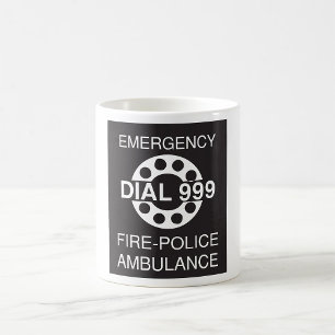 Mug Appel d'urgence 999
