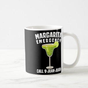 Mug Appel d'urgence Margarita 9 Juan Juan Drôle Cinco