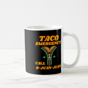 Mug Appel d'urgence Taco 9 Juan Juan Funny Mexicaine F