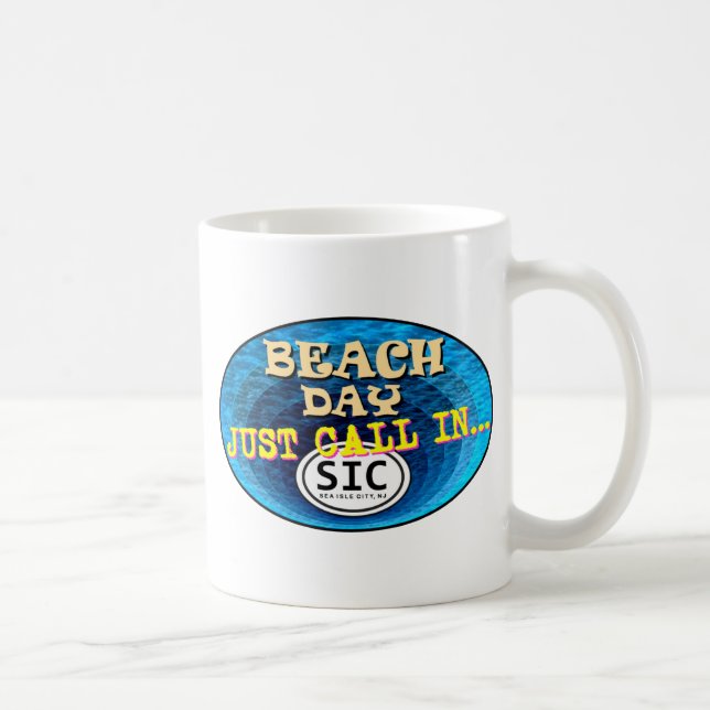 MUG APPEL JOUR PLAGE EN SIC2 (Droite)