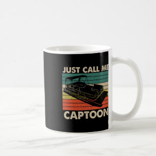 Mug Appelez-moi simplement Captoon Capitaine de Bateau