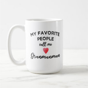 Mug Appelle-moi Granmanman Grand-mère Créole caribéenn