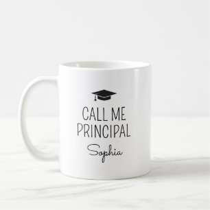 Mug Appellez-Moi Nom Personnalisé du Directeur