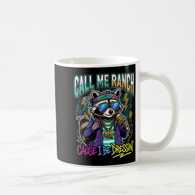 Mug Appellez-moi Ranch parce que je m'habille Concert  (Droite)