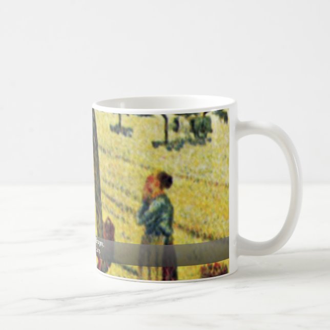 Mug Apple moissonnent chez Eragny, par Camille (Droite)