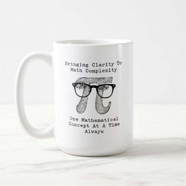 Mug Apporter de la clarté à la complexité mathématique (Gauche)