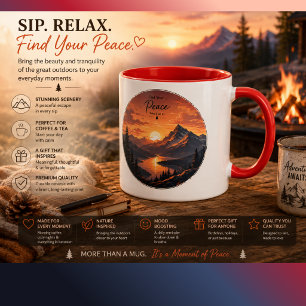 Mug Apportez la beauté et la tranquillité de la grande