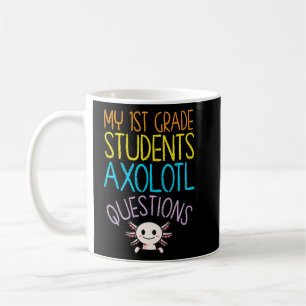 Mug Appréciation de l'enseignant de 1re année I Axolot