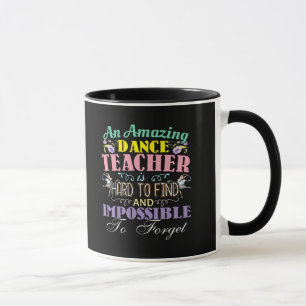 Mug Appréciation de l'enseignant de ballet - Citation