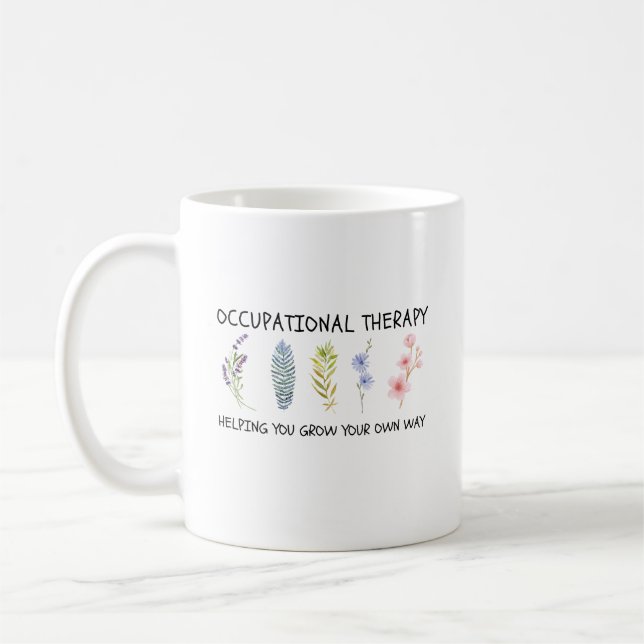 Mug Appréciation de l'ergothérapeute (Gauche)