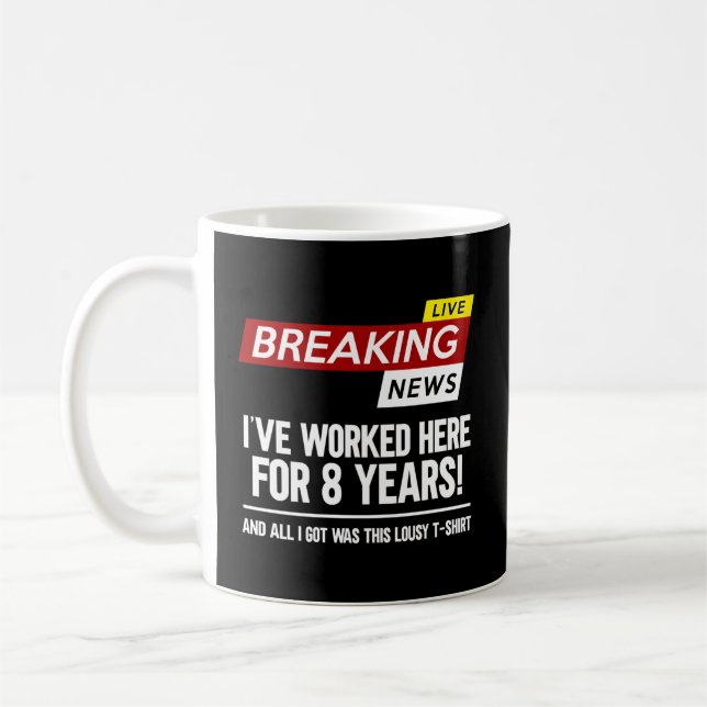 Mug Appréciation Des Travailleurs Travaillant Ici Pend (Gauche)