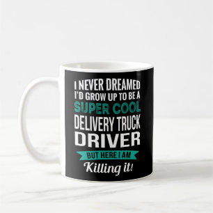 Mug Appréciation du conducteur de camion de livraison