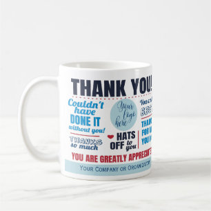 Mug Appréciation du Merci de l'entreprise