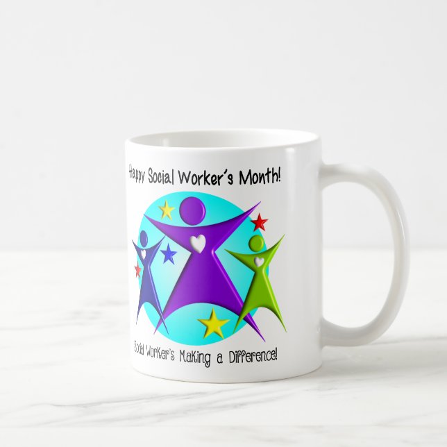 Mug Appréciation du mois de l'assistant social (Droite)