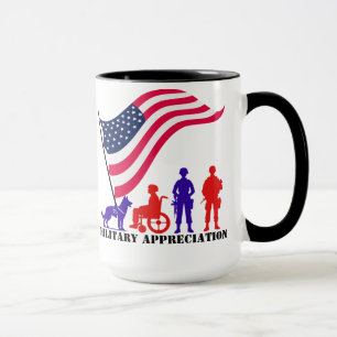 Mug Appréciation militaire personnalisable