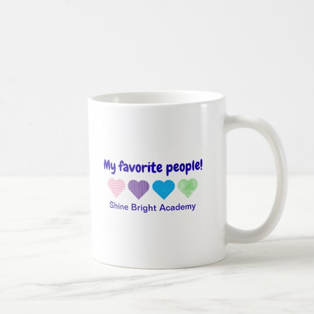 Mug Appréciation personnalisée de l'enseignant de reto (Droite)