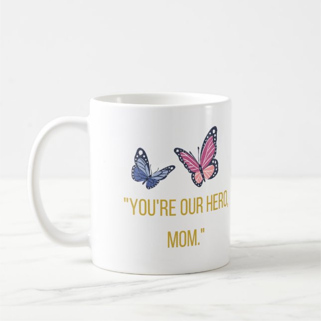 Mug Apprécier profondément et aimer les mères (Gauche)