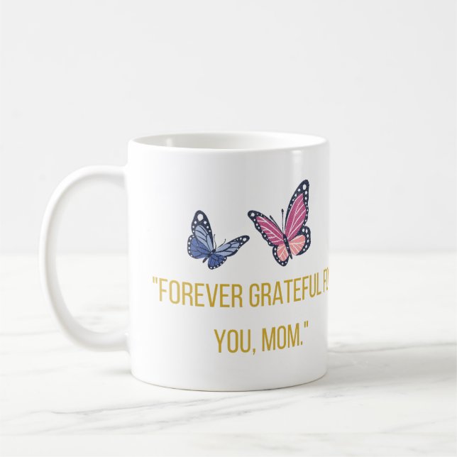 Mug Apprécier profondément et aimer les mères (Gauche)