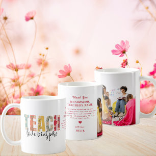 Mug Apprentissage Amour Inspirer Appréciation de l'ens