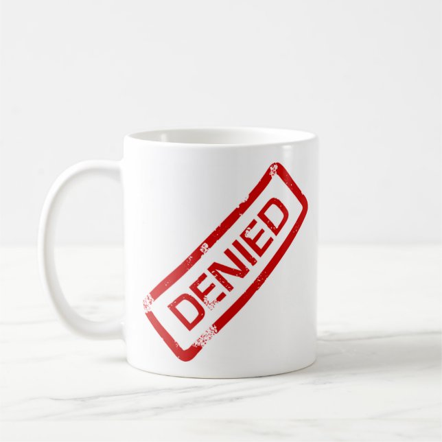 Mug approuvé, nié (Gauche)