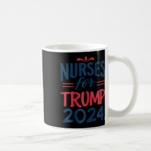 Mug Appuyer Trump 2024 Réélection des infirmières pour