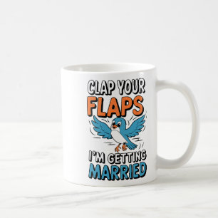 Mug Appuyez sur vos volets Je me marie Mariage drôle