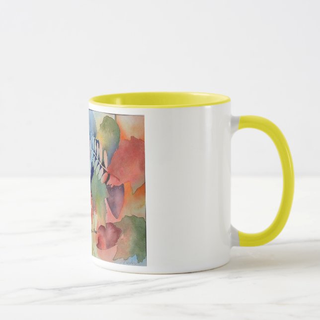 Mug "Après l'automne" - une aquarelle par J. Fischer (Droite)