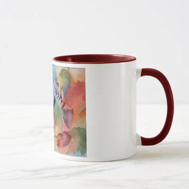 Mug "Après l'automne" - une aquarelle par J. Fischer (Droite)