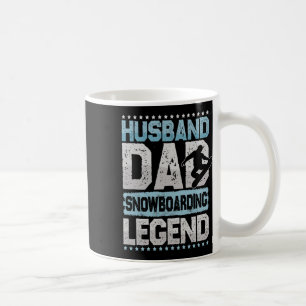 Mug Aprés-ski mari papa Snowboard légende Snowboar