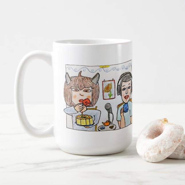 Mug Après thé de ski (Avec donut)
