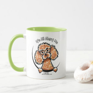 Mug Apricot Toy Poody C'Est Tout Sur Moi
