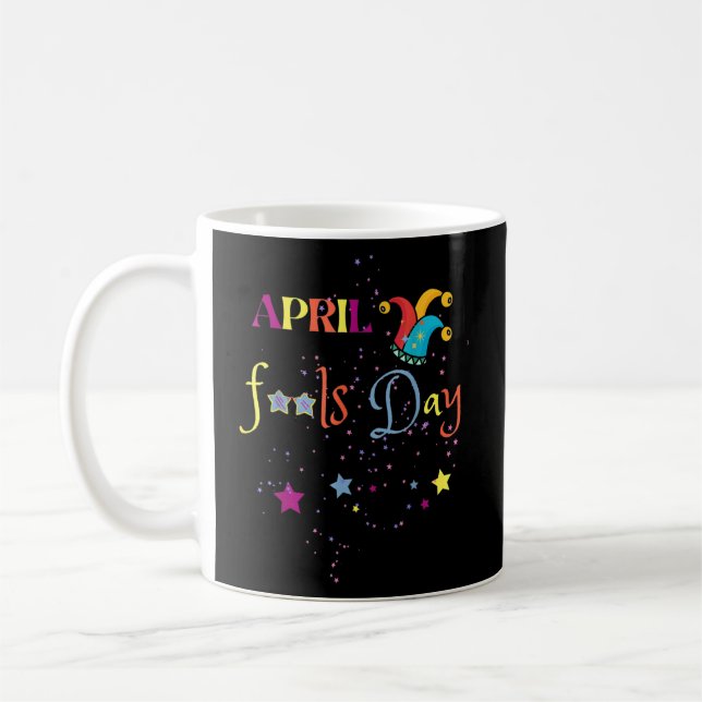 Mug April Fool's Day 1er avril Prank Prankster fools M (Gauche)