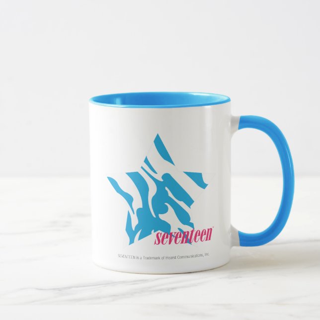 Mug Aqua 3 de zèbre (Droite)