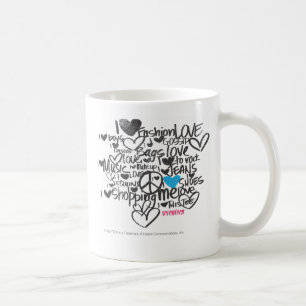 Mug Aqua de graffiti