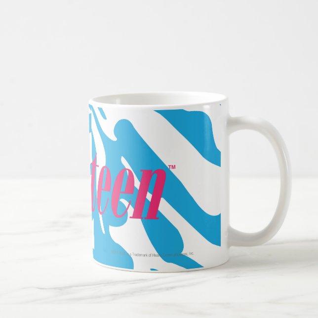 Mug Aqua de zèbre (Droite)