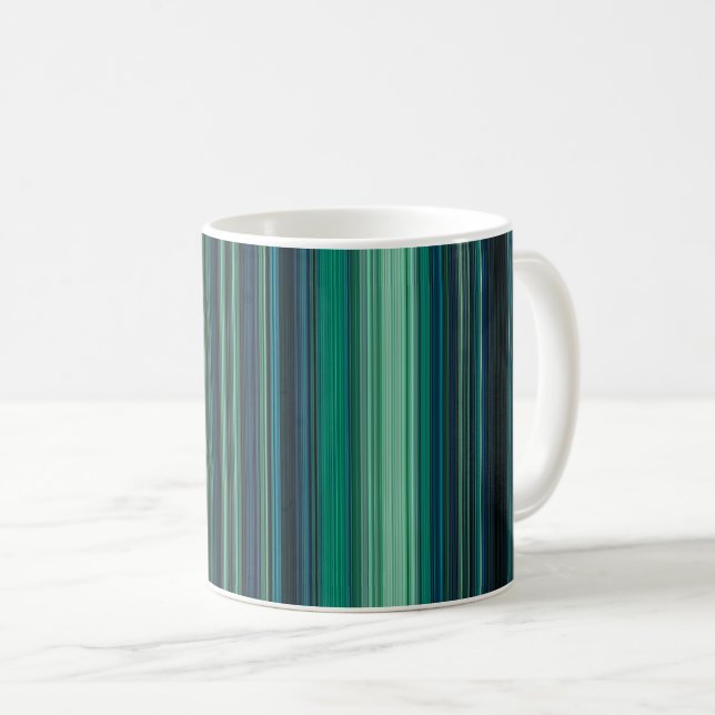 Mug Aqua Stripes (Devant droit)