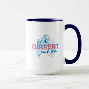 Mug Aquaman   Graphique Logo "Let The Current Guide Yo