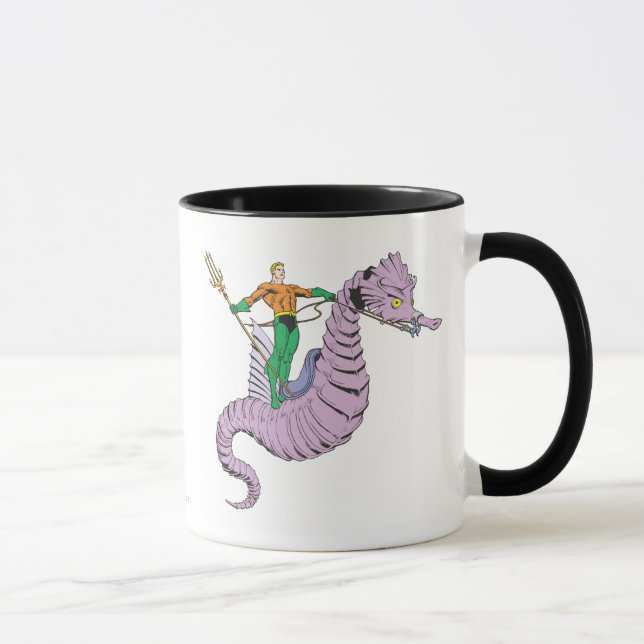 Mug Aquaman Rides Seahorse (Droite)