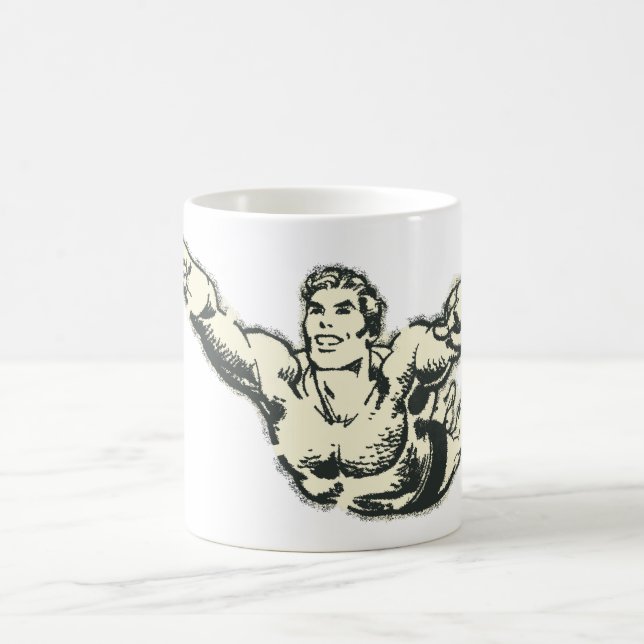 Mug Aquaman Soars BW (Centre)