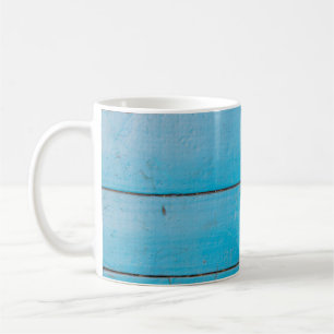 Mug Aquamarine bleu clair bois vintage frais flo pouss