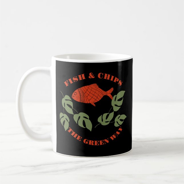 Mug Aquaponics Fish & Chips the Green Way (Gauche)