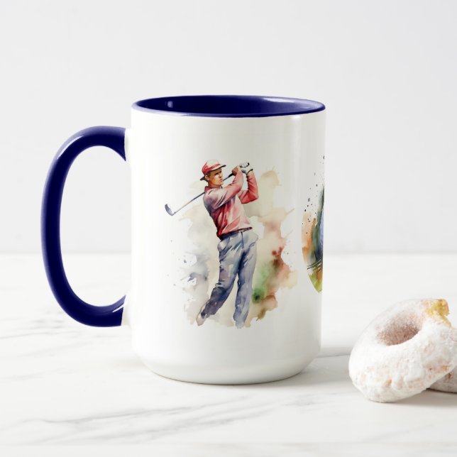 Mug Aquarelle (Avec donut)