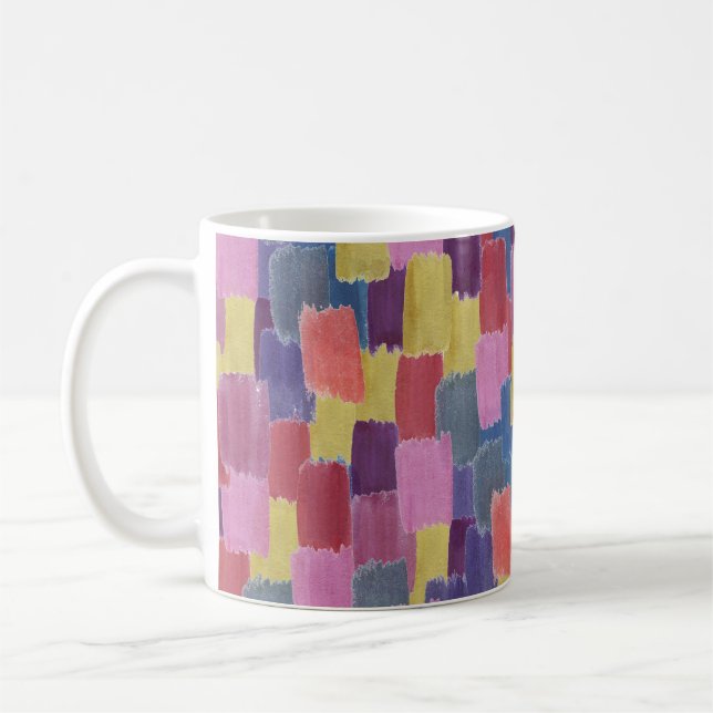 Mug Aquarelle Abstraite : arrière - plan de splash san (Gauche)