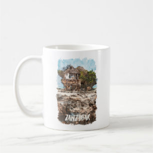Mug Aquarelle Afrique de Zanzibar