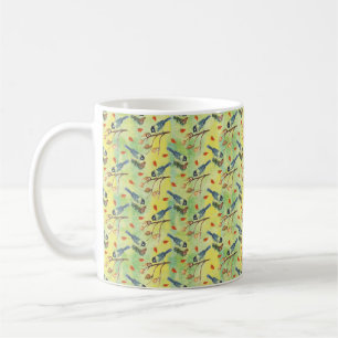 Mug Aquarelle, Aquarelle Oiseaux