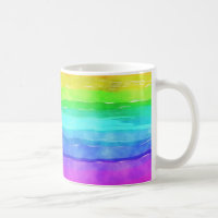 Aquarelle arc-en-ciel