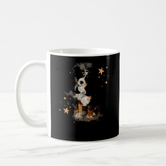 Mug Aquarelle Bernedoodle Maman Doodle (Gauche)