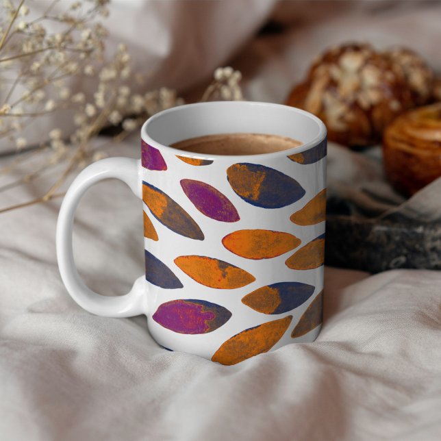 Mug Aquarelle brosse traits - effet rouillé (Créateur téléchargé)